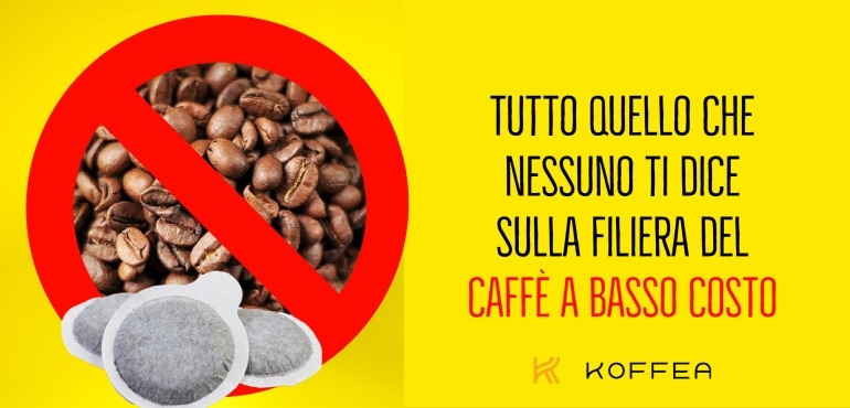 I segreti del caffè - Tutto quello che nessuno ti dice sulla filiera del caffè a basso costo - Koffea Palermo